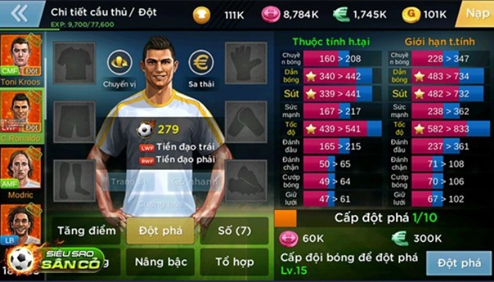 Game quản lý đội bóng Việt Nam