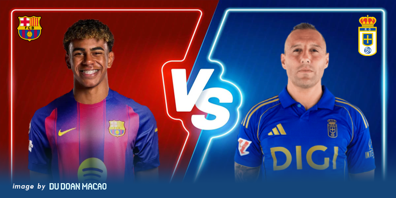 Barcelona đấu với Real Oviedo