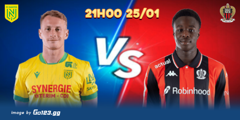 Nantes đấu với OGC Nice