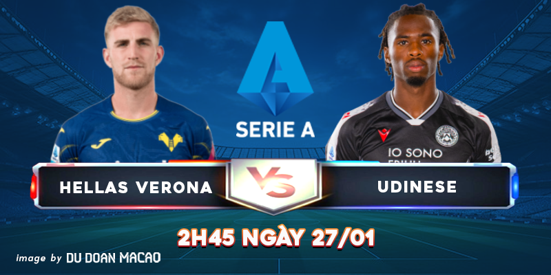 Hellas Verona đấu với Udinese