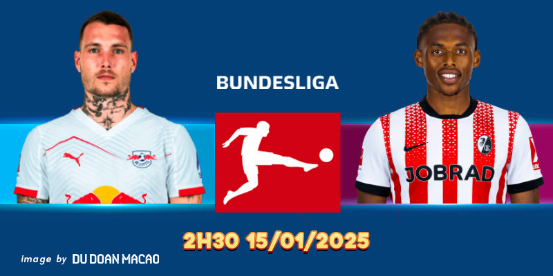 Leipzig đấu với Freiburg