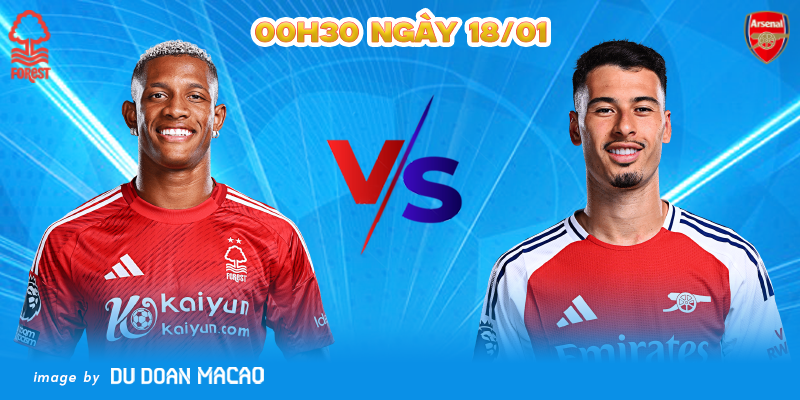 Nottingham đấu với Arsenal