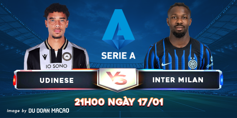 Udinese đấu với Inter Milan