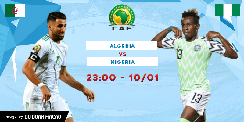 Algeria đấu với Nigeria