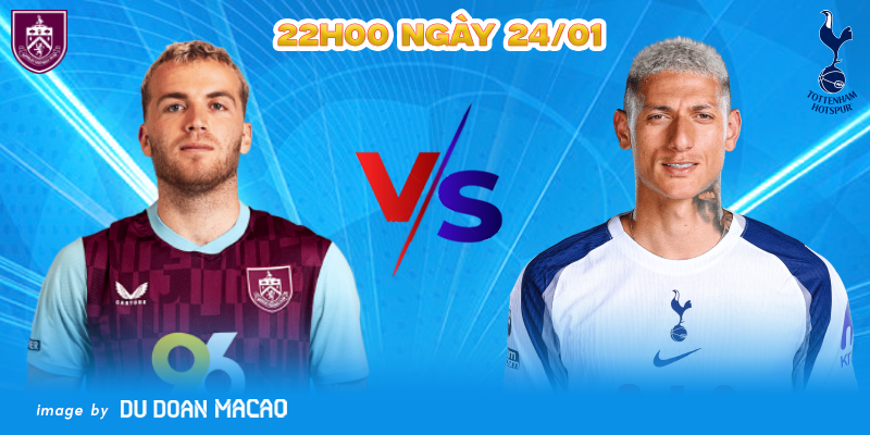 Burnley đấu với Tottenham