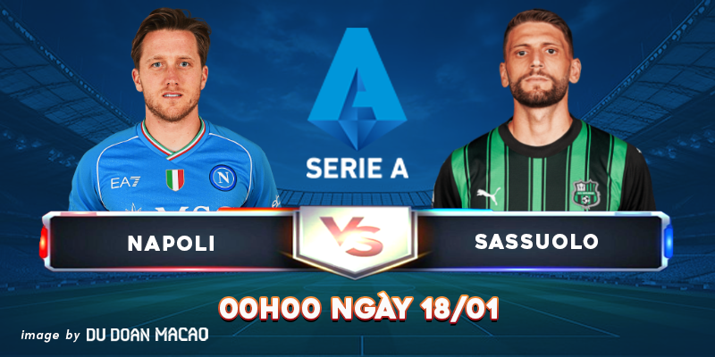Napoli đấu với Sassuolo
