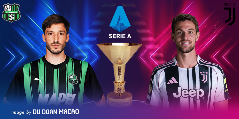 Nhận định Sassuolo đấu với Juventus thế trận ở tốc độ cao