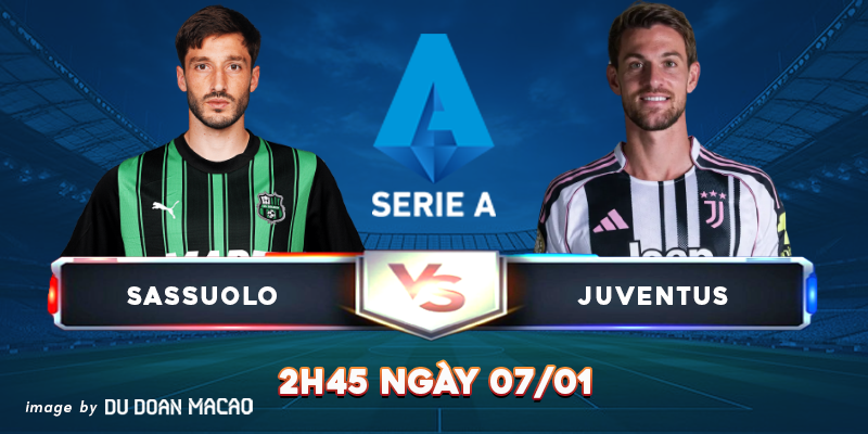 Sassuolo đấu với Juventus